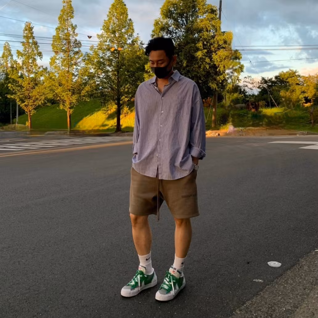 sacai x Nike Blazer Low 'Classic Green' DD1877-001 sacai x Nike Blazer Low 'Classic Green' DD1877-001